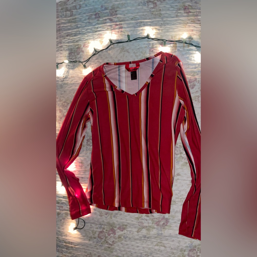 Stripped Red Long sleeve